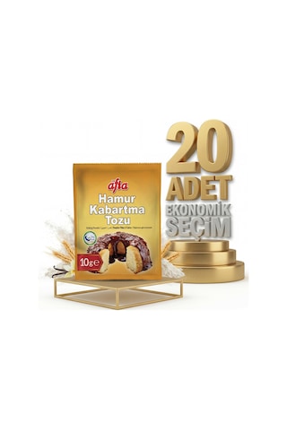 Afia Hamur Kabartma Tozu Poşet 20x10lu