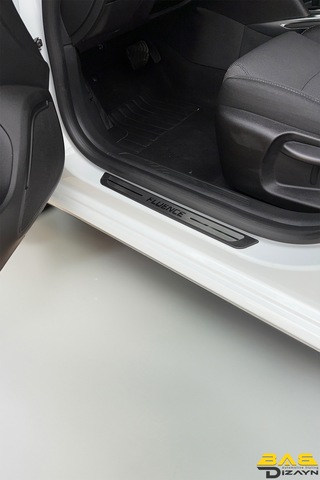 Renault Fluence Krom Kapı Eşik Koruması Tüm Modellerle Uyumlu 4 Parça