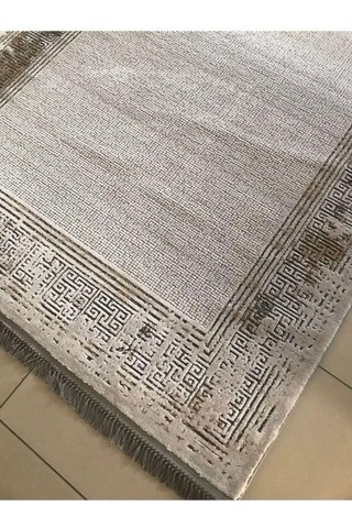 Merinos Halı Rodin 60894 075 Serisi Akrilik Salon Oturma Odası Halısı Kahverengi - Bej