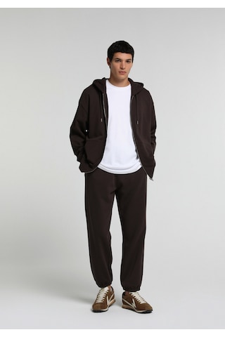 Colin's Colins Relaxed Fit Orta Bel Düz Erkek Kahverengi Eşofman Altı Cl1076436 Q1.v2 Dbr Koyu Kahverengi