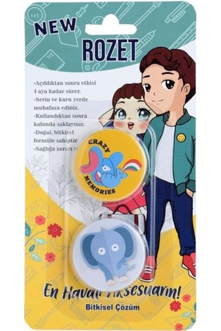 New Bit Rozeti 1 Çift 1 Paket Bitkisel Bit Tokası