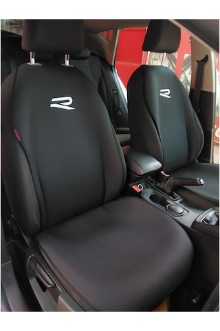 Volkswagen R Logo Nakışlı Ön Ikili Oto Koltuk Kılıfı (500444074)
