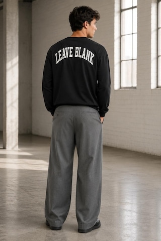 Only & Sons Onsfred Life Rlx Ls Varsity Tee Erkek Sweatshirt 22039026 Siyah