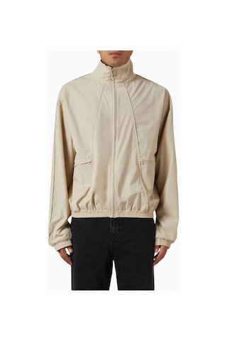 About Blank Vitra Nylon Jacket Cropped Boxy Erkek Spor Ceket Gri