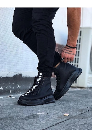 Wagoon Wg03 Kömür Şerit Yarım Bilek Bot Kömür