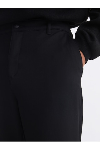 Lcw Vision Siyah Büyük Beden Slim Fit Erkek Pantolon