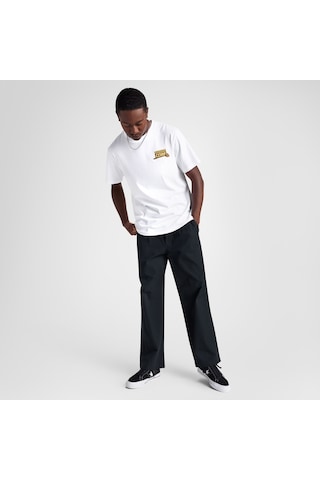Converse Loose Fit Erkek Baskılı Beyaz T-shirt