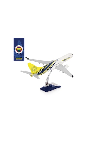 Zekupp Boeing 737-800 1/100 Ölçek Fenerbahçe Lisanslı Tasarım Maket Uçak