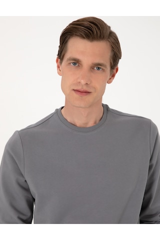 Pierre Cardin Erkek Gri Sweatshirt 50314054-vr024 Gri