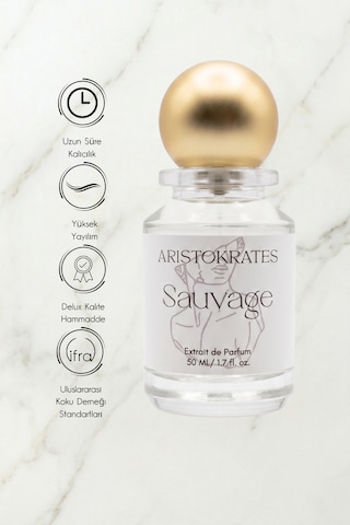 Sauvage Erkek Extrait De Parfüm 50 Ml Odunsu, Baharatlı Bergamot, Biber, Sardunya, Sedir Baharat - Odunsu
