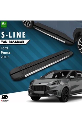 S-dizayn Ford Puma S-line Krom Yan Basamak 173 Cm 2019 Üzeri