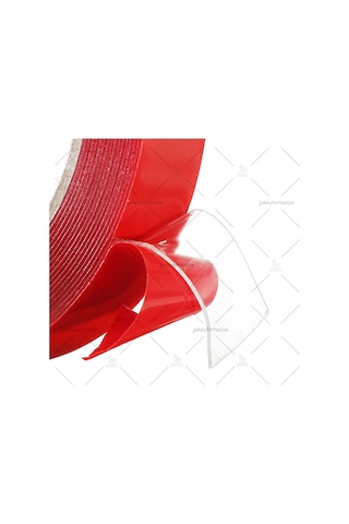 ÇİFT TARAFLI SİLİKONLU ŞEFFAF MONTAJ Bandı (EN:19mmX2metre)