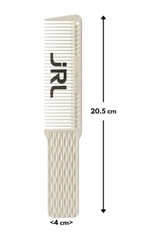 Jrl J205 20.5 Cm Profesyonel Barber Blending Geçiş Ve Harmanlama Tarağı Beyaz