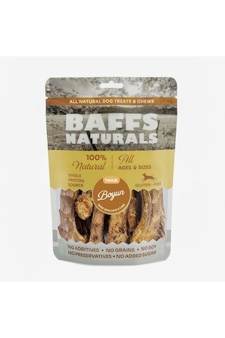 Baffs Naturals Tavuk Boyun Doğal Organik Çiğnemelik Köpek Ödül Maması 100 G