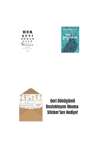 Her Şeyi Gören Adam + Siyah Votka + Okuma Sticker'ları