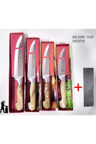 Lazoğlu Sürmene 4+1 Kurban Bıçak Seti 0,1,2,3,4 Numara