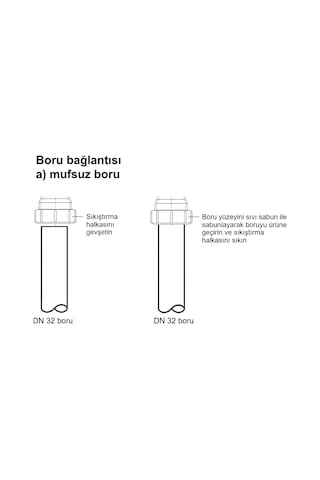 Banyo Tuvalet Mutfak Klima Evye Süzgeci Gideri Sifonu Pis Kötü Lağım Kokusu Önleyici Giderici Aparat