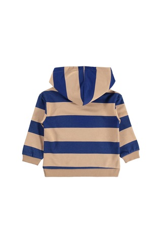 Silversun Kids Silversun College Baskılı Kapşonlu 2-7 Yaş Sweatshirt - Mavi Saks Mavisi