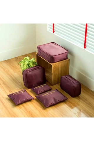 Lıtebag Valizdeki Eşya Ve Çarşafların Saklanması İçin Seyahat Düzenleyici 205345067 Bordo