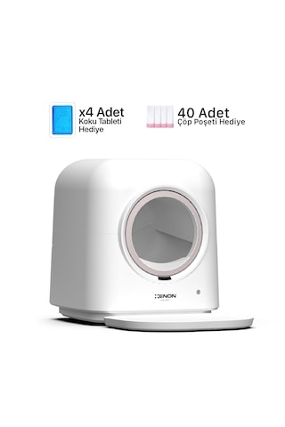 Xenon Smart Akıllı Otomatik Kedi Tuvaleti Pet Ürünleri 3'lü Seti