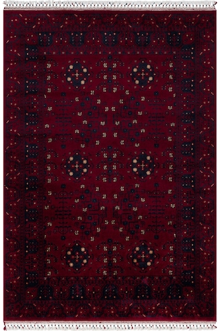 Cool Halı Beyoğlu 959 Kırmızı Salon Halısı Yağcı Bedir Desen Nostalji Halı Afgan El Halısı Tensel Uşak Halısı Kırmızı