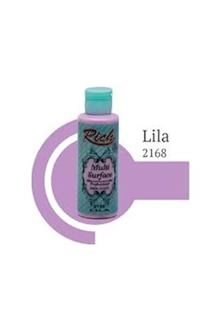 Rich Multi Surface Akrilik Boya 130 Cc - Lila Çok Renkli
