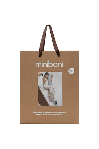 Miniboni Hamile Destek & Emzirme Minderi - Bej Standart