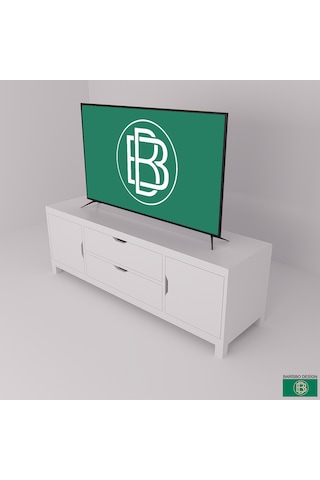 Tv Sehpası Çekmeceli Ve Kapaklı