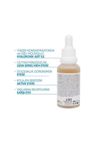 Solaris Hyaluronik Asit Serum Nemlendirme 30 ML (Hyaluronic Acid ve B5)