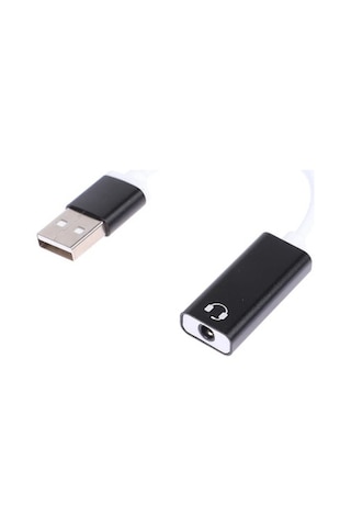 Mikrofonlu Kulaklık Usb Çevirici Usb Ses Kartı 7.1 Tek Girişli Usb Ses Kartı