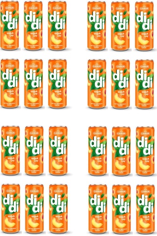 Çaykur Didi Şeftali Aromalı Soğuk Çay 330 Ml X 24 Adet