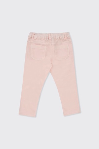 Kız Bebek Düğmeli Pembe Pantolon 479637