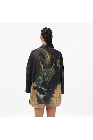 Unıted4 Unisex Siyah Kimono Tıgor 2800282