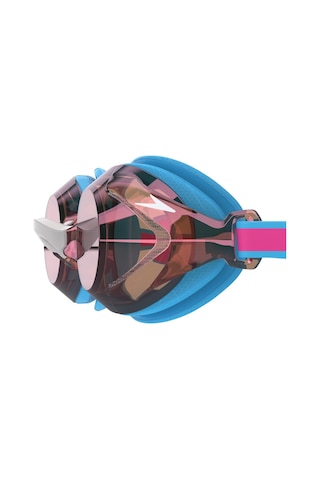 Speedo Vanquisher 3.0 Mirror Yüzme Gözlüğü Gençler İçin Üniseks, Picton Blue/vermillion/gold Mirror, Tek Beden Açık Gri