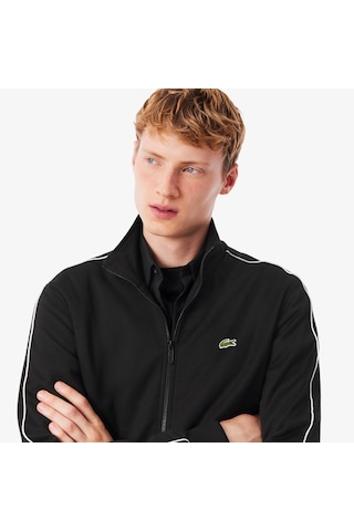 Lacoste Sh1457 Erkek Ceket Siyah