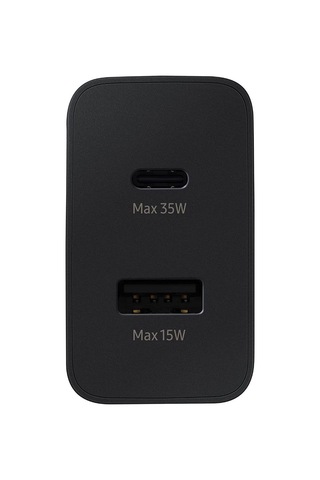 Samsung Uyumlu EPTA220N Wall İkili Hızlı Şarj Adaptörü (35W15W) Siyah