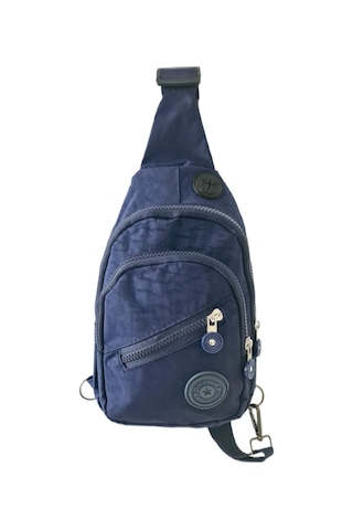 Anılbags Anıl Bags Laci Krinkıl Su Geçirmez Çanta, Çapraz Askılı Omuz Ve Lacivert
