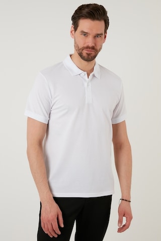 Buratti Regular Fit Pamuklu Düğmeli Erkek Polo Yaka T Shirt 5902326 Beyaz
