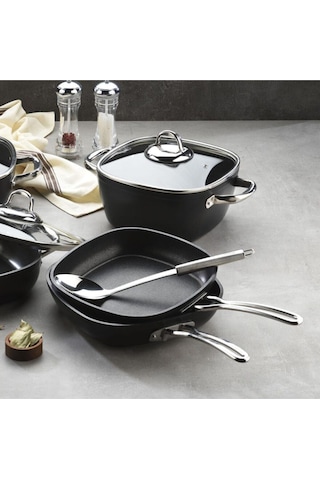 Schafer Gastronomıe Master Granit Ind.Tava -26Cm -Siyah