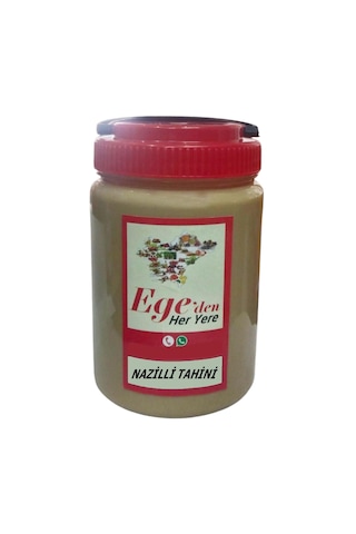 Ege'den Her Yere Taş Değirmen Tahini 1 Kg. Nazilli Tahini