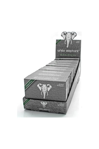 White Elephant 9mm Kömür/lüle Taşı Pipo Filtresi 10lu Paket 400 Adet 352455-10