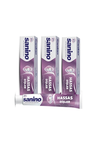Sanino Hassas Dişler Diş Macunu 3 x 75 ML