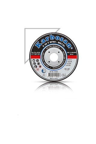 Karbosan Nk Metal Kesme 180x3x22 910040 Karbosan Nk Metal Kesme 180x3x22 910040