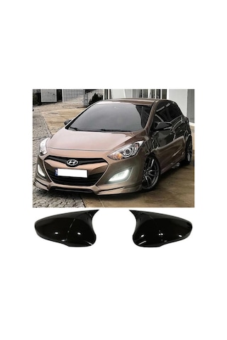 Hyundai İ30 Batman Yarasa Ayna Kapağı Parlak Siyah Abs 2012 2013 2014 2015 2016 2017