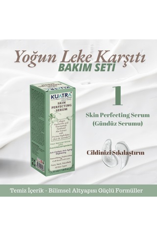 Kuatra Koyu Leke ve Yoğun Nemlendirici Gündüz Bakım Seti