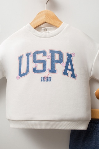 U.S. Polo Assn. Kız Bebek Beyaz Takım Usb2774-c-v1 Beyaz