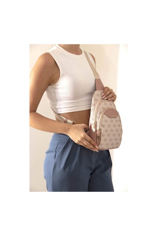 Silver Polo Kadın Bel Çanta 959 Pembe