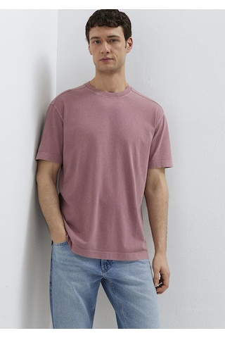 Mavi - Pembe Basic Tişört 0613312-70948
