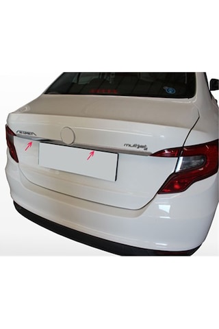 Fiat Egea Sedan Plakalık Üst Krom Bagaj Alt Çıtası