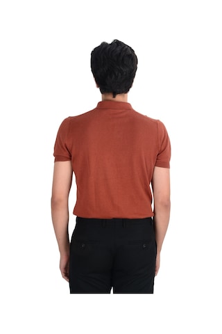 Cengiz İnler Yarım Fermuarlı Merserize Erkek Triko T-shirt 001